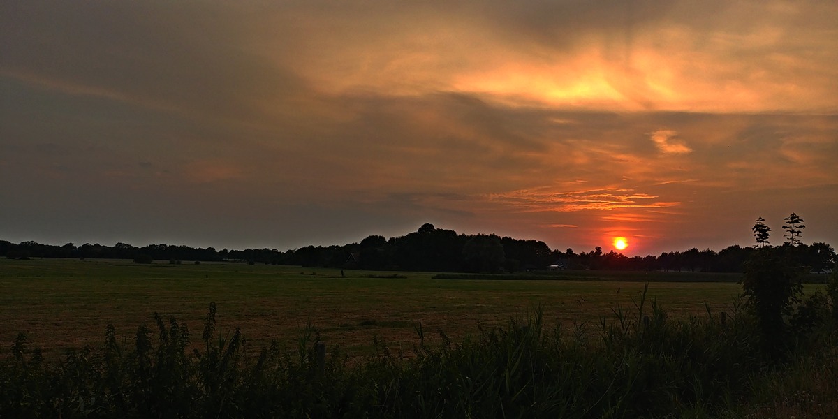 Gaasterland zonsondergang